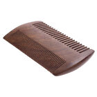 UP TO 4X Men Handcrafted Sandalwood Anti-Static Wooden Beard Mustache Hair Comb