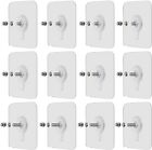 10x Punch-Free Self Adhesive Screw Sticker Wall Hanging Sucker Hook Nail Holder