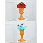 Decorative Plastic Roman Pot Pillar Column Gold Pedestal Wedding Party Deco