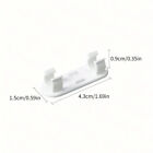 10X Plastic Cable Management Clip And Suitable For Home Office Organization  A
