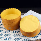 100PCS  High Temperature Kraft Paper Bread Cupcake Holder Resistant Paper Cup