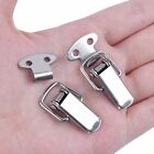 6X Stainless Steel Spring Loaded Suitcase Chest Tool Box Hasp Lock Latch Hardwar