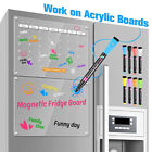 16x Fluorescent Liquid Chalk Marker Pens LED Writing Board Glass Window Pen Nib