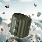 Outdoor Rechargeable Powerful Personal Body Fans Belt Waist Clip Fan