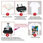 20pcs A4 T-shirt Heat Transfer Paper Inkjet Printer Print For Non-cotton T-shirt