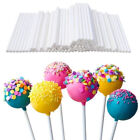 100-1000x Lolly Lollipop White Paper Sticks Cake Pop Stick Candy Party Supplies