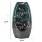 Backflow Ceramic Mountain Waterfall Smoke Incense Burner Cones Holder + 110 Cone