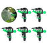 10pcs Head Impact Sprinklers Adjustable Outdoor Installation Irrigation System