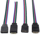 20Pcs 4Pin Connector Cable Cord Leads 10mm 3528 5050 RGB LED Strip Lights Male/F