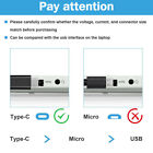 2pcs 65W USB-C Type-C Adapter Laptop Charger For Lenovo ThinkPad Acer Dell HP AU