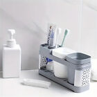 Multifunctional Toothbrush Holder Handfree Automatic Toothpaste Dispenser Set AU