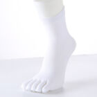 2/4/10 Pairs Men Soft Sport Running Five Finger Toe Socks Elastic Short Socks AU