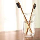 10Pcs Natural Bamboo Toothbrush Friendly Soft-Bristle Oral Care Environmental AU