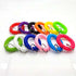 UP 100X Wristlet Keychain Stretchable Plastic Wrist Keychain Bracelet Wrist Coil