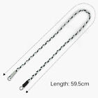 Braid Mobile Phone Lanyard Strap Hanging Neck Strap With Free Metal Patch OZ