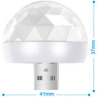 USB Mini LED RGB Disco Stage Light Party Club DJ KTV Magic Phone Sky Ball Lamp