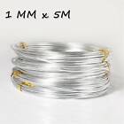 Best Grade Solid Uncoated Aluminium Wire Craft Jewellery  Bonsai electrical AU