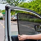 4PCS Magnetic Car Window Sun Shade UV Protection Front+Rear Side Window Curtain