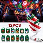 Merry Ride Christmas Car Projector Light,Jingle Ride/Jolly Cast Projector
