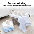 12x Reusable Wool Dryer Balls Drying Fabric Softner Clothes Wrinkles Reduce 6cm