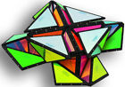 Magnet Pyramid Glow Transforms Glowing Design Fidget Sensory Toy Spinner