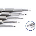 5Pcs Magnetic Steel Triangle Head Screwdriver Bit 50mm S2 Steel 1/4 Hex Shank AU