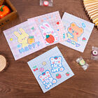 100pcs cartoon ziplock bags for snacks candy cookies food safe plastic bags AU