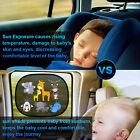 4X Animal Universal Car Side Window Sun Shade Visor UV Protector For Baby Kid AU