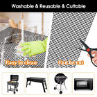 10PCS Charcoal BBQ Grill Mesh Mat Non-Stick Cooking Barbecue Liner Sheet AU