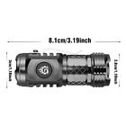 Three-Eyed Monster Mini Flashlight, LED Flashlights High Lumens Rechargeable