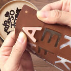 Happy Birthday Alphabet Number Silicone Mold Chocolate Cake Ice Jelly Tray Mould