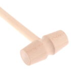 30X Mini Wooden Hammer For Chocolate Breakable Heart Hammer Mallet Smash DIY Toy