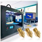 20pcs 0.4mm MK8 3D Printer Brass Nozzles Extruder 5x Nozzles Cleaning Needles