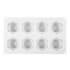 8 Holes Polygonal Cube Candle Mould Silicone Wax Cake Dessert Plaster Mold DIY