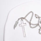 Exaggerated Retro Cross Necklace for Women Unique Statement Jewelry Gift Idea