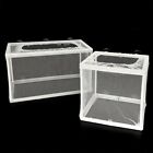 2PCS Aquarium Fish Breeding Box White Isolation Net PVC Hatchery Tool Species