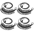 Portable Clothesline with 12 Clothespins,Windproof Travel Stretchy Retractable