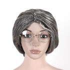 Grandma Old Lady Dress Up Set Granny Costume Wig 4 Pcs Adult & Kid Free Postage