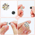 100PCS Black PVC Rubber Pin Backs Lapel Backing ButterflyTie Tack Holder Clasp