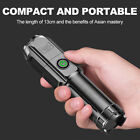 Waterproof USB Rechargeable 990000LM CREE LED Tactical Flashlight Torch Zoomable