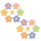 14PCS Flower Shoe Charms Cute Design for Shoes Charm Girl Cute Flower Decoration