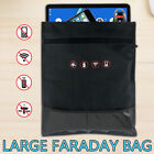 Large Faraday Bag RFID Signal Blocking Shielding Pouch Cell Wallet Phone Blocker