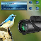 HD Portable Monocular Telescope Travel Low Light Vision with Phone Clip Tripod