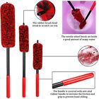 3X Wheel Clean Brushes Woolies Super Plush Soft Alloy Car Wheel Rim Cleaning Kit