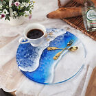 Resin Casting Mold Silicone Jewelry Agate Making Mould Tool Craft Round Coaster