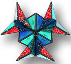 Magnet Pyramid Glow Transforms Glowing Design Fidget Sensory Toy Spinner