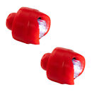 2PCS Small Light Headlight For Croc Clog Sandals Shoes Decoration Shoes Charms