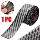 2.5M Carbon Fiber Car Door Sill Scuff Step Plate Panel Bumper Protector Strip AU