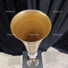 70cm Gold Crystal Mermaid Horn Vase Iron Centrepiece Flower Vase Party Wedding