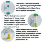 6X Suction Cup Hourglass for Tooth Brushing Shower Timer Suction Cup Count Down